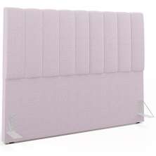 Cabeceira Cama Box Casal 140 cm Dália W01 Bouclê Rosê - Lyam Decor