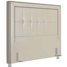 Cabeceira Cama Box Casal 140 cm P05 Atenas Facto Dunas Pérola - Lyam Decor