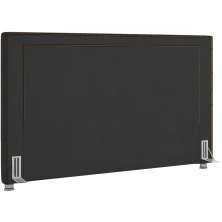 Cabeceira Cama Box Casal 140 cm P05 Berlim Veludo Preto - Lyam