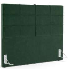 Cabeceira Cama Box Casal 140 cm Roma W01 Couríssimo Verde Musgo - Lyam