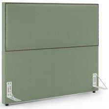 Cabeceira Cama Box Casal Com Tachas 140 cm Vicenza L02 Bouclê Oliva - Lyam Decor