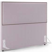 Cabeceira Cama Box Casal Com Tachas 140 cm Vicenza L02 Bouclê Rosê - Lyam Decor