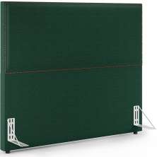 Cabeceira Cama Box Casal Com Tachas 140 cm Vicenza L02 Bouclê Verde - Lyam Decor