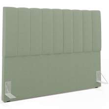 Cabeceira Cama Box Casal King 195 cm Dália W01 Bouclê Oliva - Lyam Decor