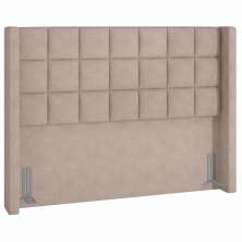 Cabeceira Cama Box Casal King 195 cm P05 Paris Linho Bege - Lyam Decor