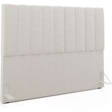 Cabeceira Cama Box Casal Queen 160 cm Dália W01 Bouclê Creme - Lyam Decor