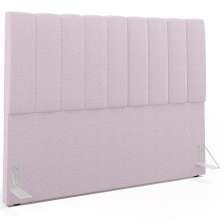 Cabeceira Cama Box Casal Queen 160 cm Dália W01 Bouclê Rosê - Lyam Decor