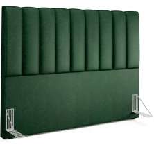 Cabeceira Cama Box Casal Queen 160 cm Dália W01 Facto Verde Musgo - Lyam Decor