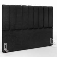 Cabeceira Cama Box Casal Queen 160 cm Dália W01 Linho Chumbo - Lyam Decor