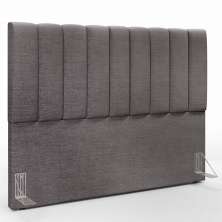 Cabeceira Cama Box Casal Queen 160 cm Dália W01 Linho Cinza Escuro - Lyam Decor