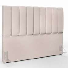 Cabeceira Cama Box Casal Queen 160 cm Dália W01 Linho Cru - Lyam Decor