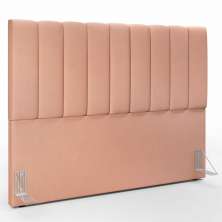 Cabeceira Cama Box Casal Queen 160 cm Dália W01 Linho Rosê - Lyam Decor