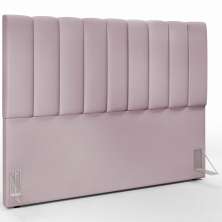 Cabeceira Cama Box Casal Queen 160 cm Dália W01 Suede Rosê - Lyam Decor