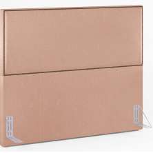 Cabeceira Cama Box Casal Queen Com Tachas 160 cm Vicenza L02 Linho Rosê - Lyam Decor