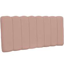 Cabeceira Cama Box Painel Casal 140 cm Dubai W01 Linho Rosê - Lyam Decor