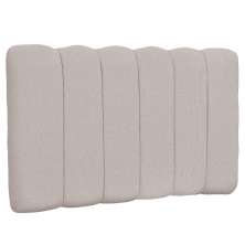 Cabeceira Cama Box Painel Solteiro 100 cm Dubai W01 Linho Bege - Lyam Decor