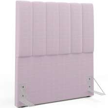 Cabeceira Cama Box Solteiro 100 cm Dália W01 Bouclê Rosê - Lyam Decor
