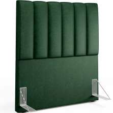 Cabeceira Cama Box Solteiro 100 cm Dália W01 Facto Verde Musgo - Lyam Decor