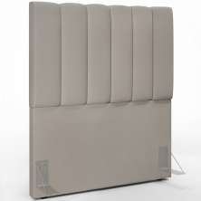 Cabeceira Cama Box Solteiro 100 cm Dália W01 Linho Bege - Lyam Decor
