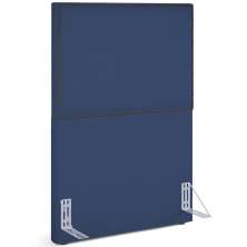 Cabeceira Cama Box Solteiro Com Tachas 100 cm Vicenza L02 Suede Azul Marinho - Lyam Decor