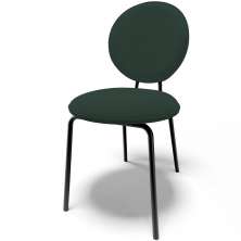 Cadeira Para Sala de Jantar Cozinha Évora L02 Suede Verde Musgo - Lyam