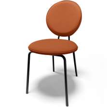 Cadeira Para Sala de Jantar Cozinha Évora L02 Tecido Terracota - Lyam