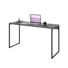 Mesa Para Escritório e Home Office Industrial Aspen 135 cm C01 Carvalho Dark - Lyam Decor