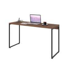 Mesa Para Escritório e Home Office Industrial Aspen 135 cm C01 Nogal - Lyam Decor