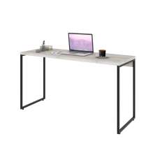 Mesa Para Escritório e Home Office Industrial Aspen 135 cm C01 Snow - Lyam Decor