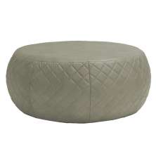 Puff Banqueta Decorativa Para Sala de Estar Golf D02 Tressê 1,05 Corano Bege Escuro C-19 - Lyam Decor
