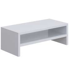 Suporte Para Monitor Stand Home Office Lap 63 cm L03 Branco - Lyam