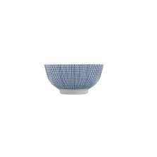 Bowl Atlantis Azul e Branco 13 cm