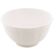 Bowl de Porcelana 500ml New Bone Butterfly Flower Lyor Caldos Sopas Saladas
