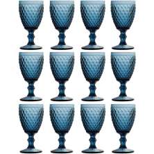 Conjunto 12 Taças para Água e Suco de Vidro 325ml Lyor Bico
