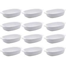 Conjunto 12 Travessas de Melamina para Restaurante com Alças