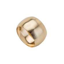 Conjunto de 4 Anéis para Guardanapos Circle Dourado