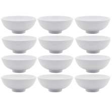 Kit 12 Bowls de Melamina 12,5x5cm Cumbuca Pequena Potinho pa
