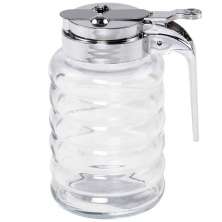 Meleira de Vidro 150ml com Dosador Pote para Mel Lyor Tampa