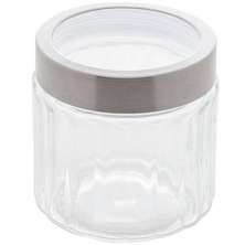 Pote de Vidro Borossilicato Porta Mantimentos Lyor 870ml Tampa Inox Sydney