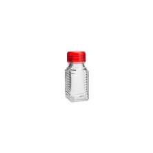 Pote de Vidro para Tempero Pluss Incolor e Vermelho