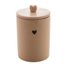 Potiche Heart Bege 10x15 cm