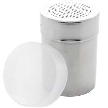 Saleiro Lyor de Mesa Aço Inox Prime Porta Sal de Cozinha com