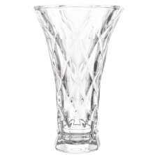 Vaso de Vidro Lyor Diamond 13x20cm Decorativo Plantas Arranj