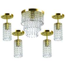 Kit 4 Clearcrillic + Lustre Manucrillic Gold