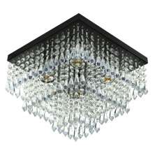 Lustre De Cristal Acrilico Sweetcrillic 30x30 Preto Lindo!