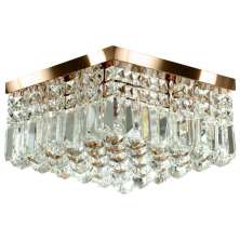 Lustre De Cristal Legitimo Wonderwall 30x30 Cobre