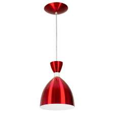 Lustre Pendente Califórnia De Alumínio Cereja