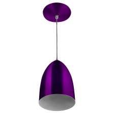 Pendente Bala Sadan Aluminio Roxo Metálico