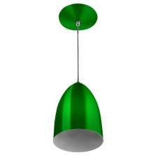 Pendente Bala Sadan Aluminio Verde Metálico