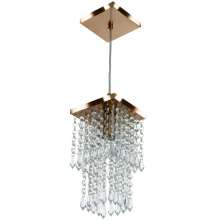 Pendente De Cristal Acrilico Spark Cobre Maravilhoso
